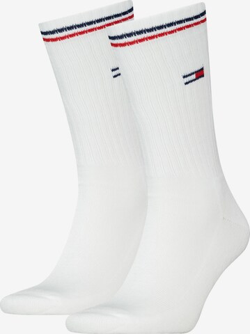 TOMMY HILFIGER Socks in White: front