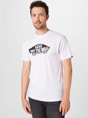 VANS T-shirt 'CLASSIC' i vit: framsida
