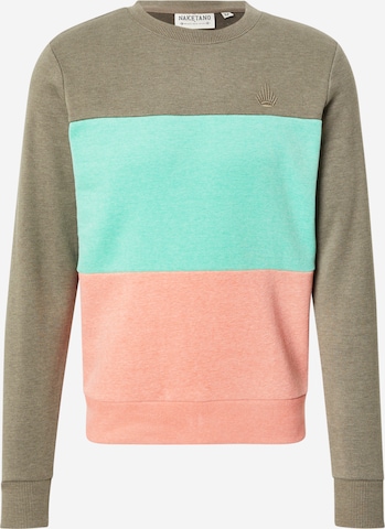 Sweat-shirt naketano en vert : devant