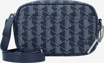 LACOSTE Crossbody Bag in Blue: front