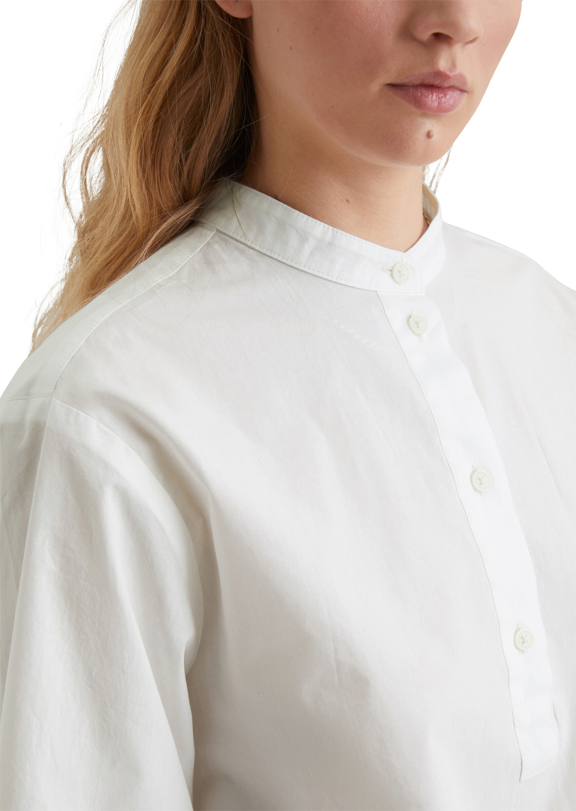 Marc O'Polo DENIM Bluse in Weiß