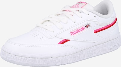 Reebok Ниски маратонки 'Club C 85' в светлорозово / червено / бяло, Преглед на продукта