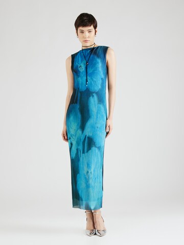 TOPSHOP Dress in Blue: front