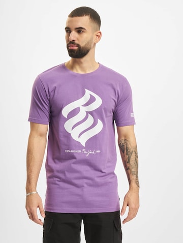 ROCAWEAR Shirt in Purple: front