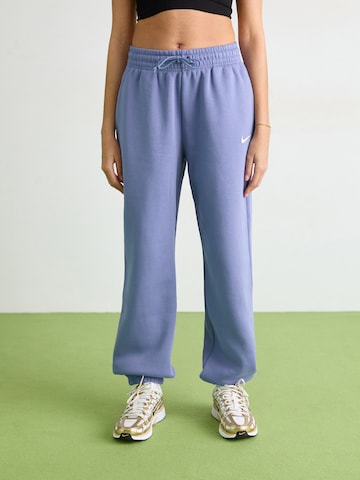 Effilé Pantalon 'Phoenix Fleece' Nike Sportswear en bleu