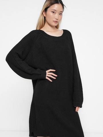 Noisy May Curve Knit dress 'NMSIESTA' in Black