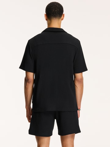Shiwi Comfort fit Overhemd in Zwart