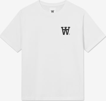 DOUBLE A T-Shirt 'Liam' in Weiß: Vorderseite