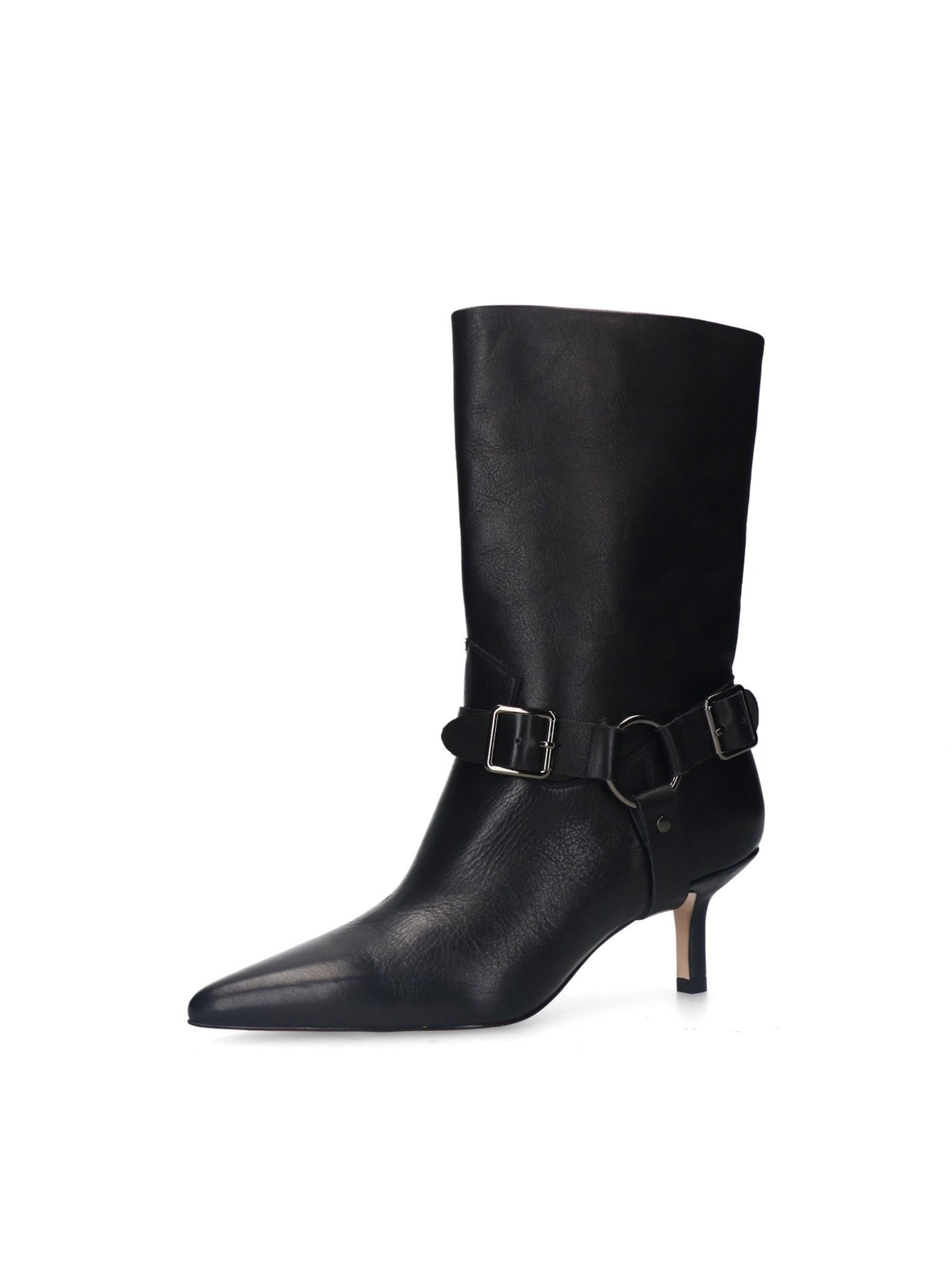 Boots SACHA en noir : devant