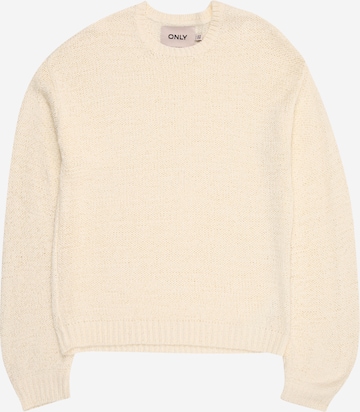 Pull-over 'KOGGEENA' ONLY GIRLS en beige : devant