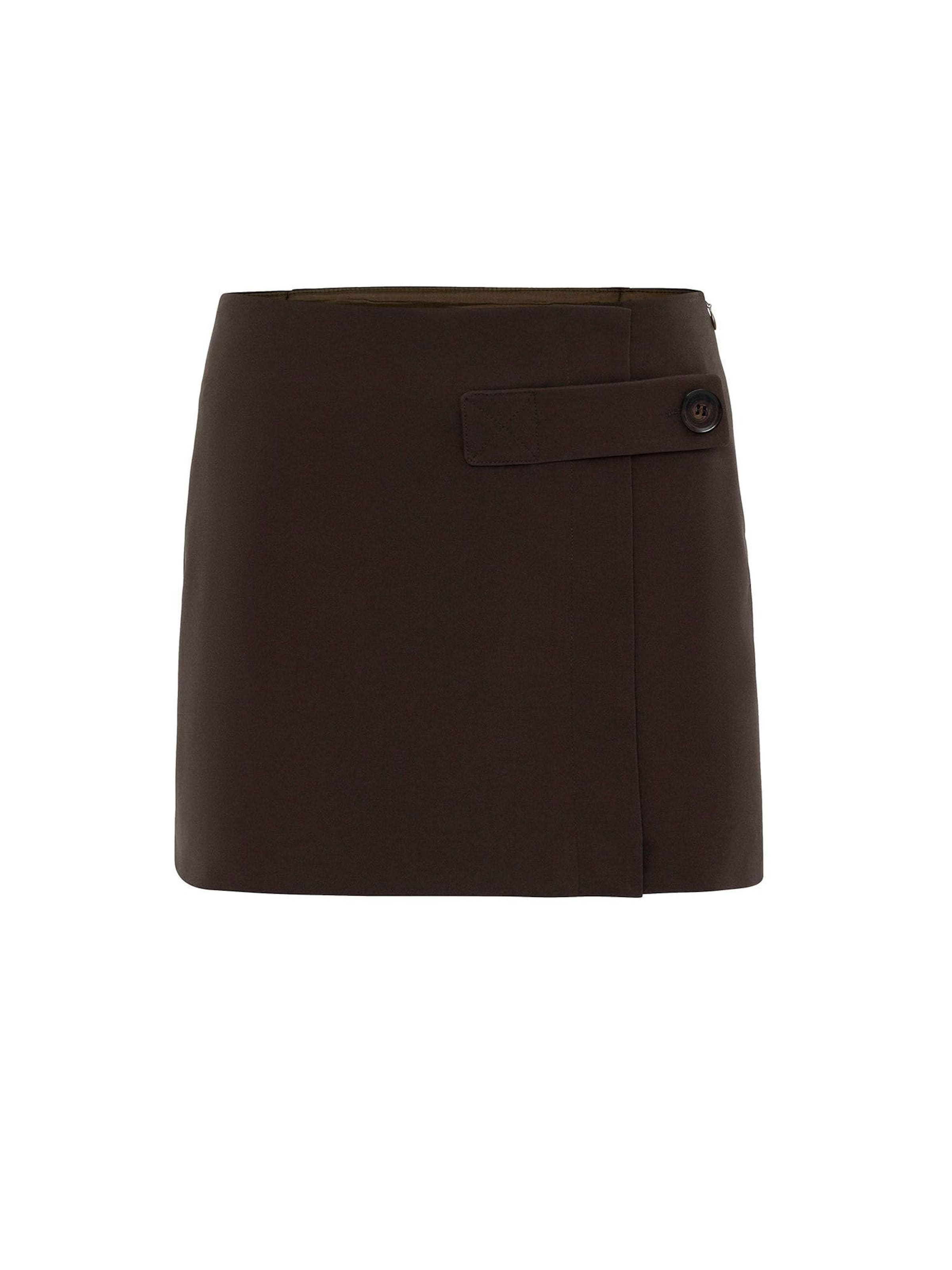 Antioch Φούστα σε καφέ: μπροστά