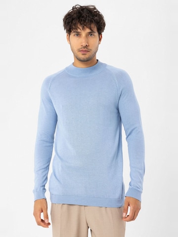 Pull-over Dandalo en bleu : devant