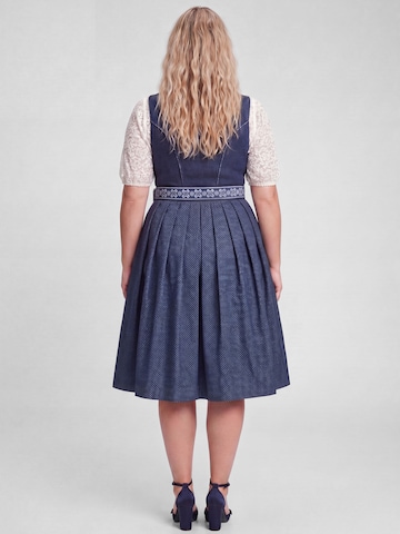 SPIETH & WENSKY Dirndl 'Käthe' in Blue