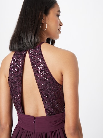 Robe de soirée STAR NIGHT en violet