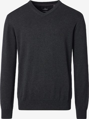 CASAMODA Sweater 'Basic' in Grey: front
