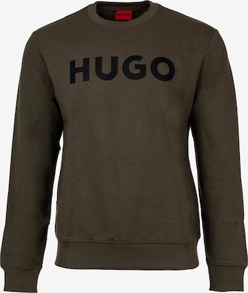 Felpa di HUGO in marrone: frontale