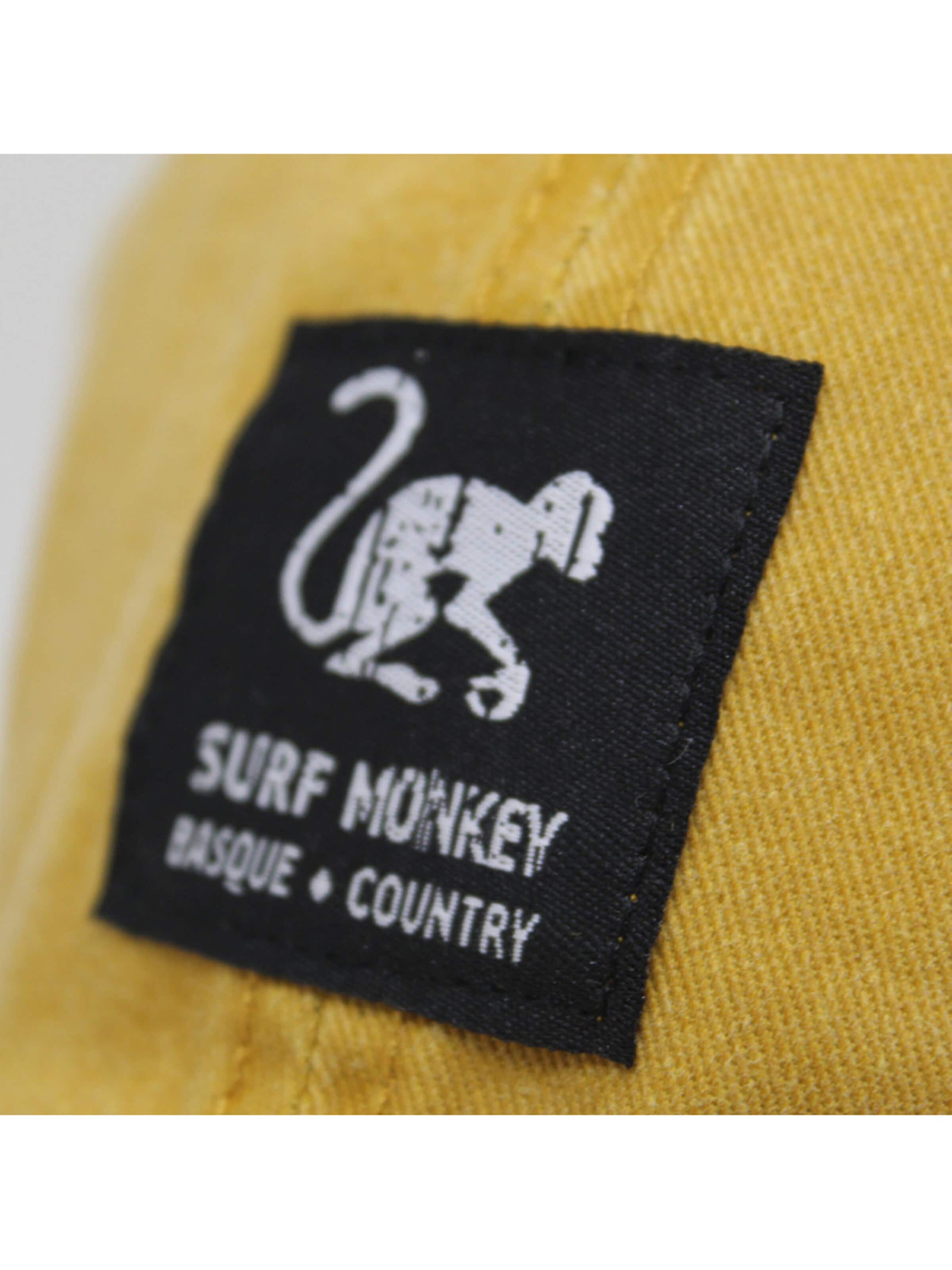 Surf Monkey - Boné desportivo em amarelo