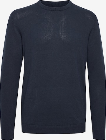 !Solid Sweater 'Alagro' in Blue: front