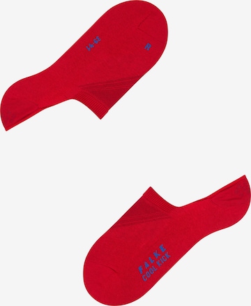 FALKE Athletic Socks 'Cool Kick Invisible' in Red