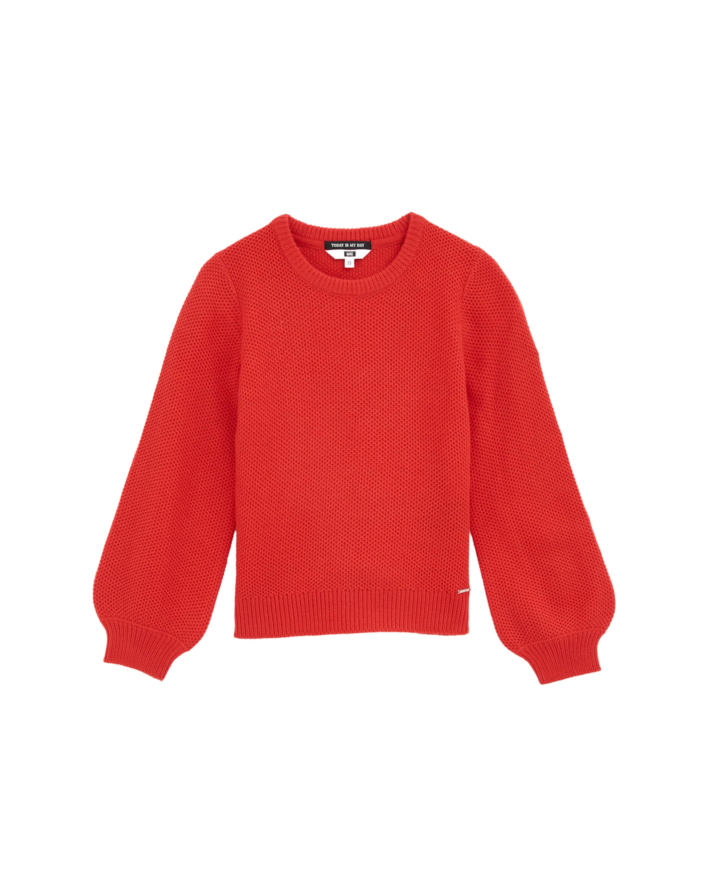 WE Fashion Sweater in Red: front