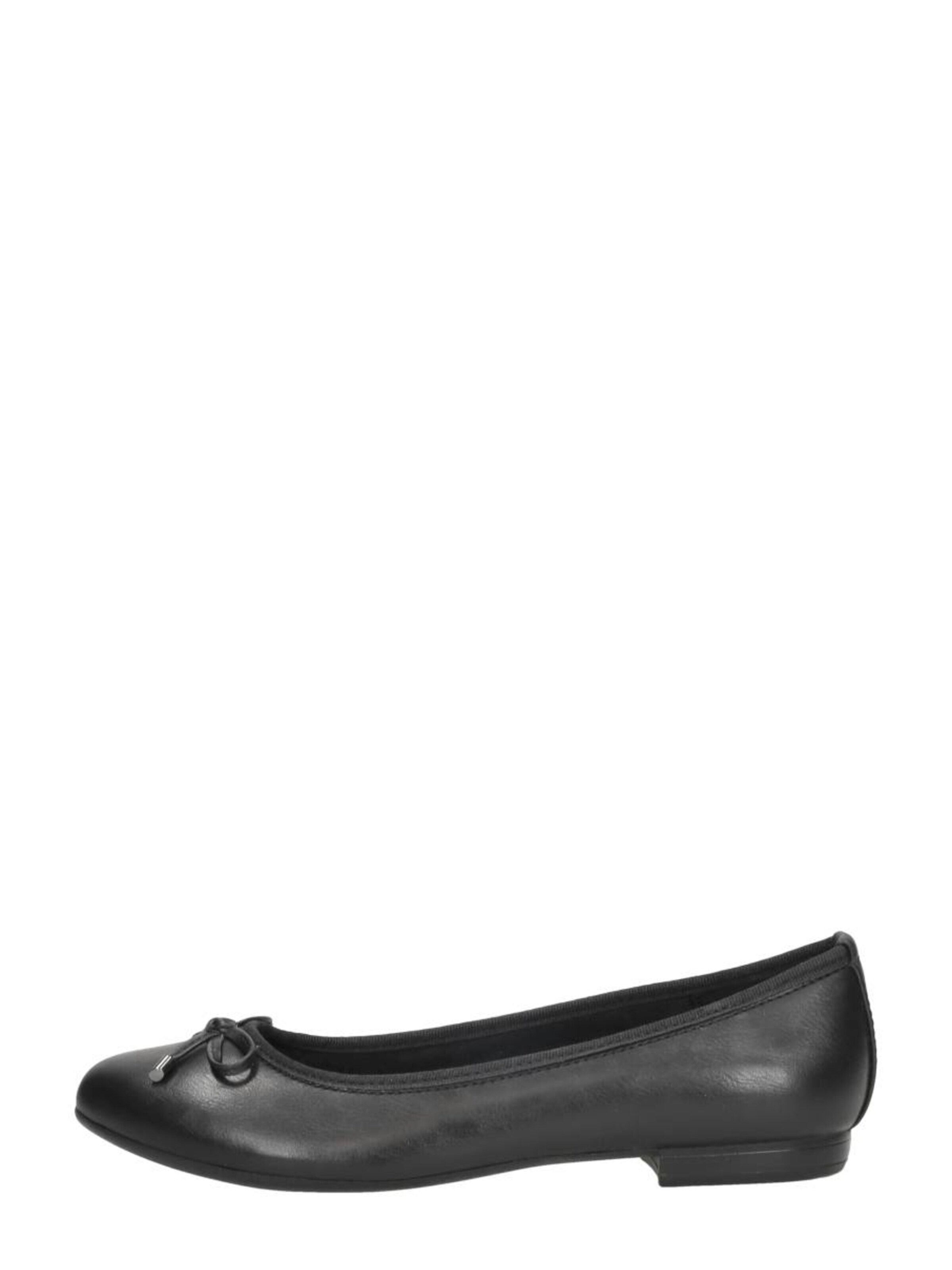 Ballerines 'Ballerina's' MARCO TOZZI en noir : devant