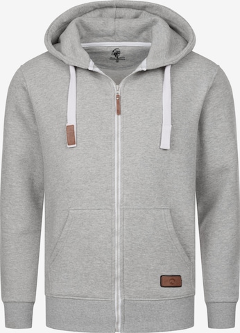Rock Creek Sweatjacke in Grau: Vorderseite