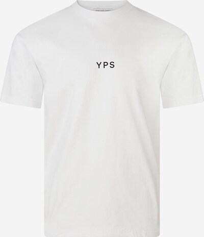 Young Poets Society T-Shirt  'Statue Yoricko' in schwarz / weiß, Produktansicht