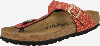BIRKENSTOCK Varbavaheplätu 'Gizeh' Kuld / helepunane, Tootevaade