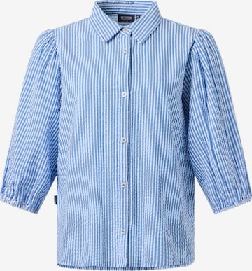 Seaside Blouse 'Marina' in Blue: front