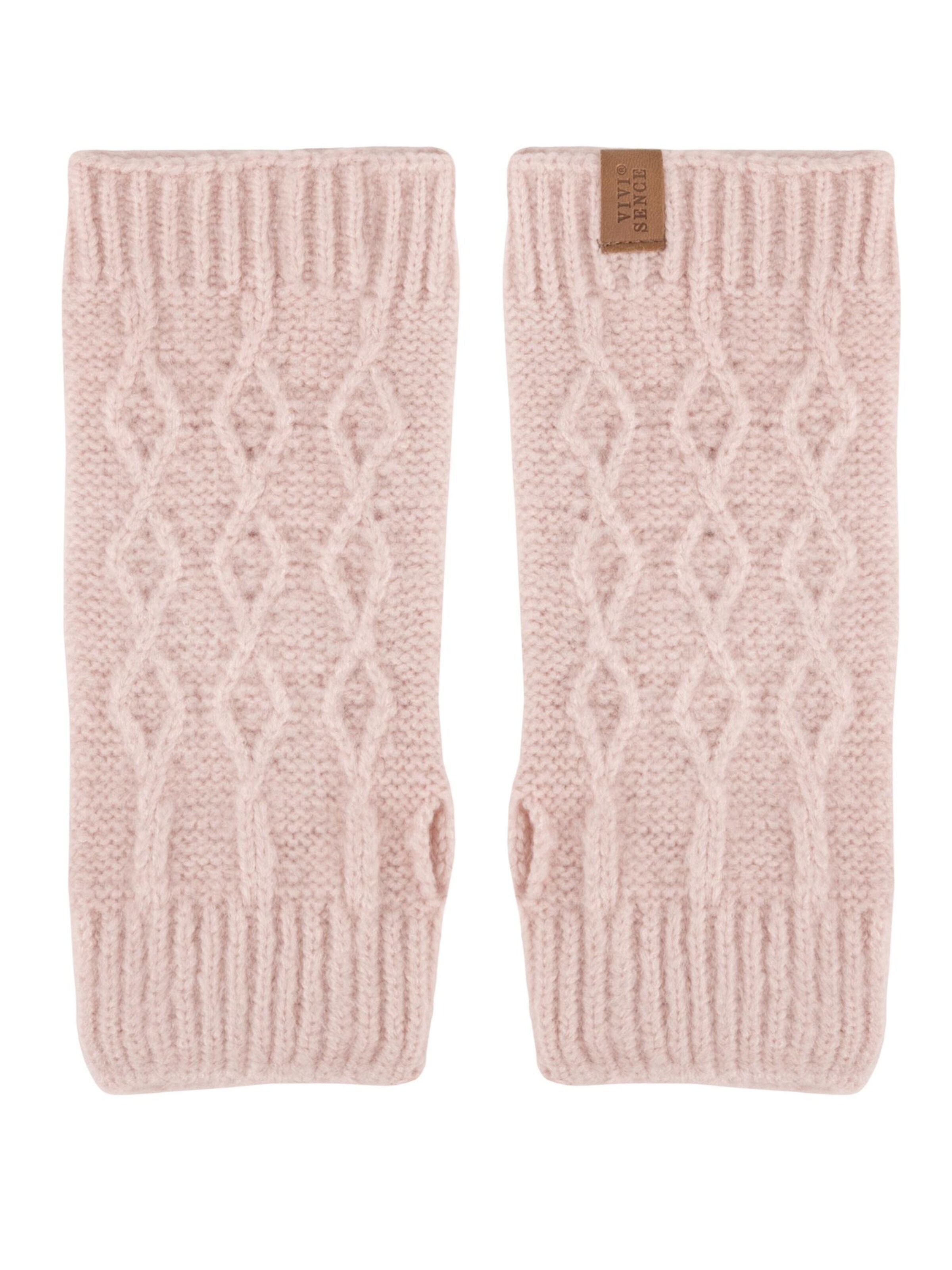 Vivisence Kurzfingerhandschuhe '7216'‌‌‌‌‌‌‌‌ in Pink