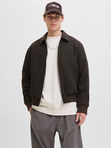 JACK & JONES Overgangsjakke i sort: forside