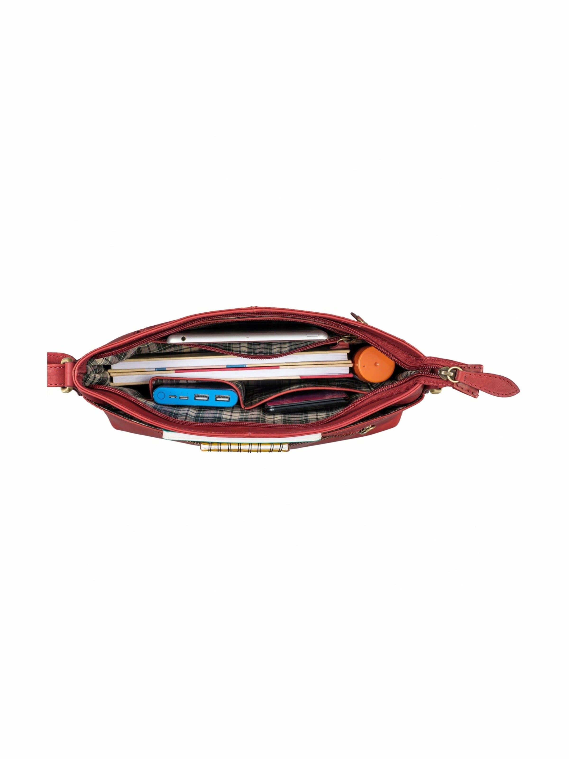 Benthill Crossbody Bag in Red