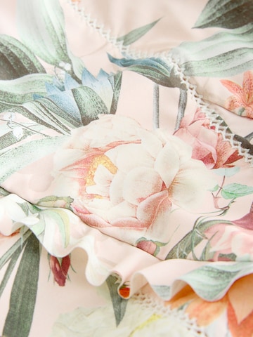 Next Bandeau Badeanzug in Pink