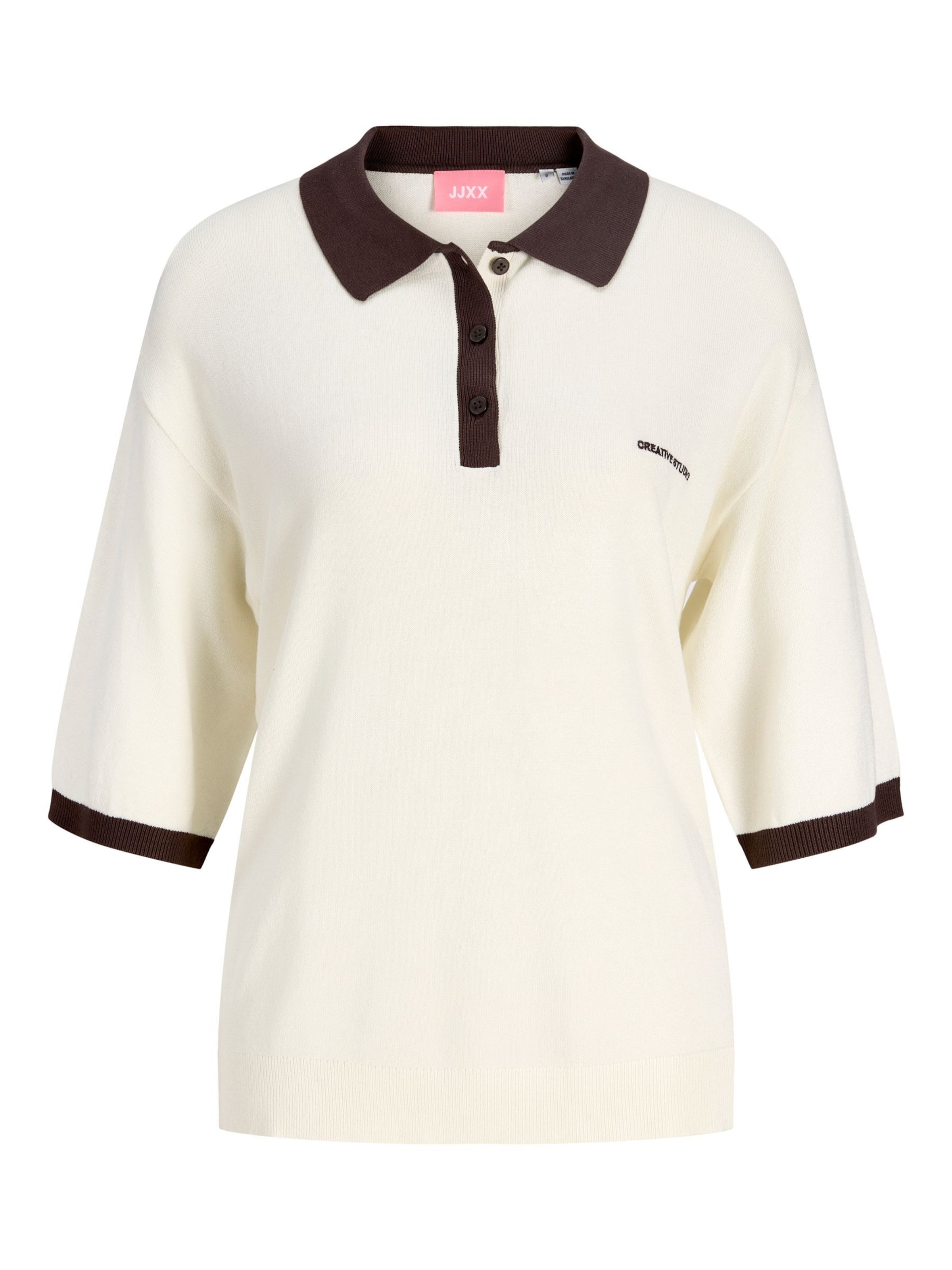 T-shirt 'JXVILDA' JJXX en blanc : devant