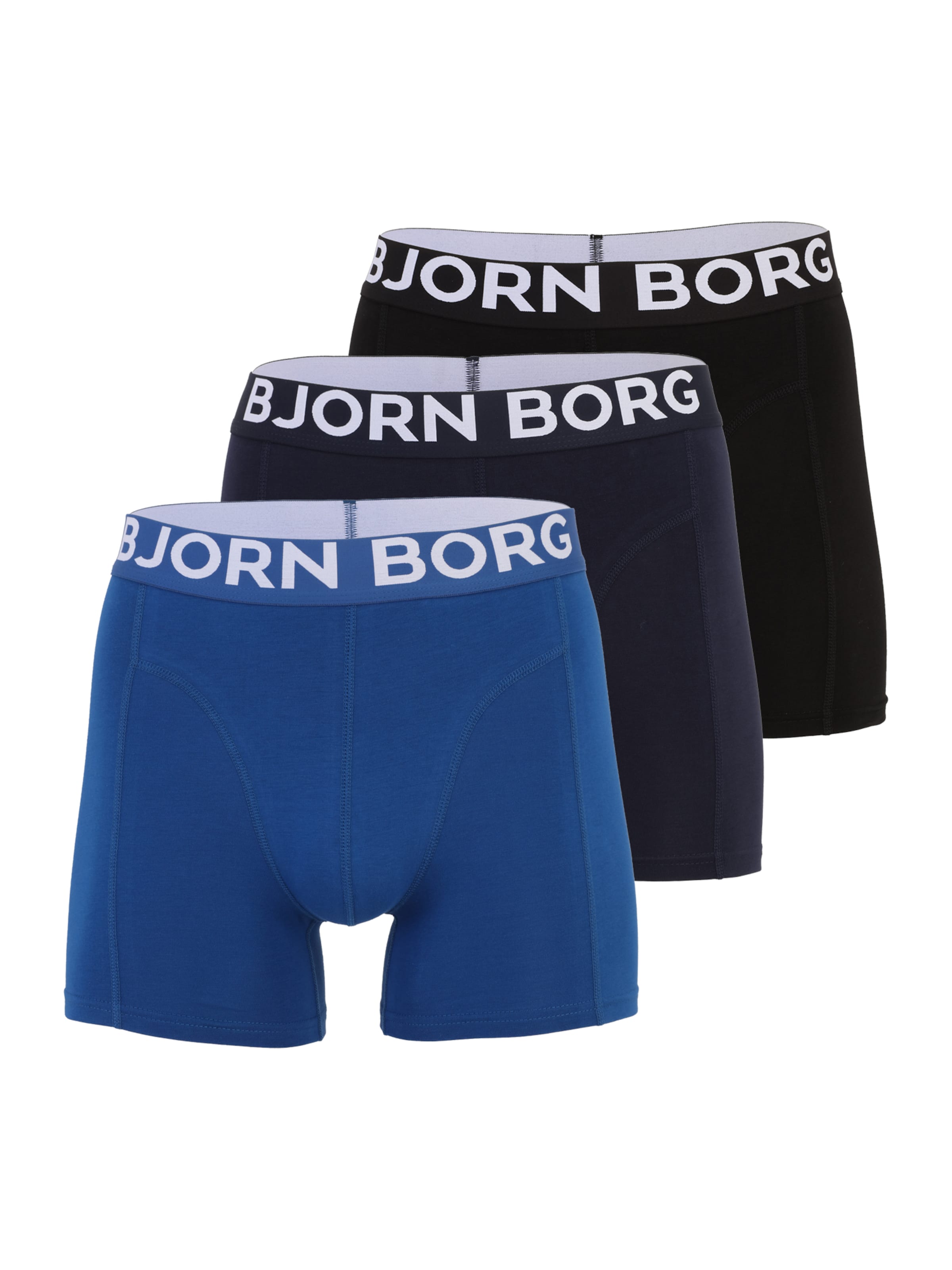BJÖRN BORG Boxer shorts in Blue: front