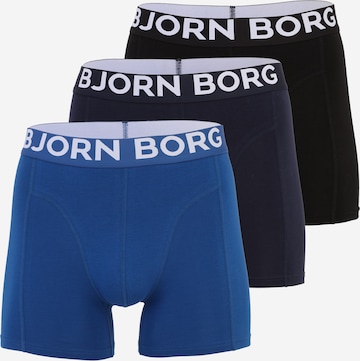 BJÖRN BORG Boxer shorts in Blue: front