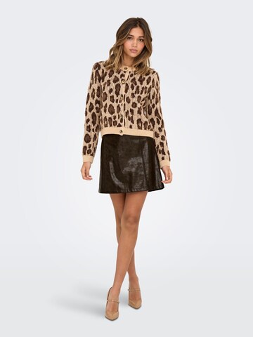 Jupe 'ONLEverle' ONLY en marron