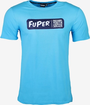 FuPer T-Shirt 'Juri ' in Blau: predná strana