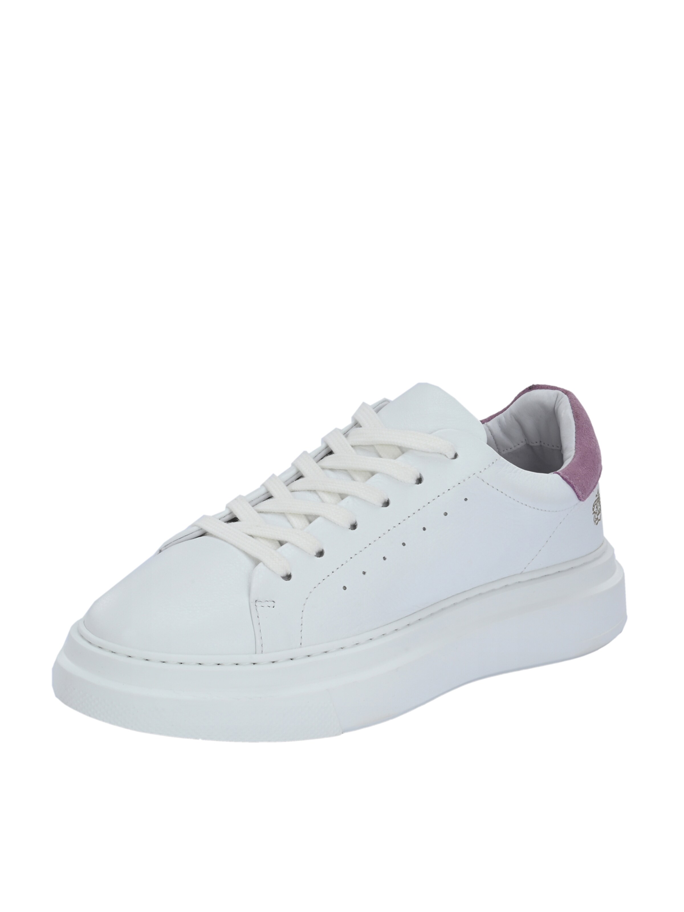 Apple of Eden Sneaker ' SAMIR ' in Weiß: Vorderseite