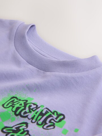 T-Shirt 'Minecraft' Next en violet