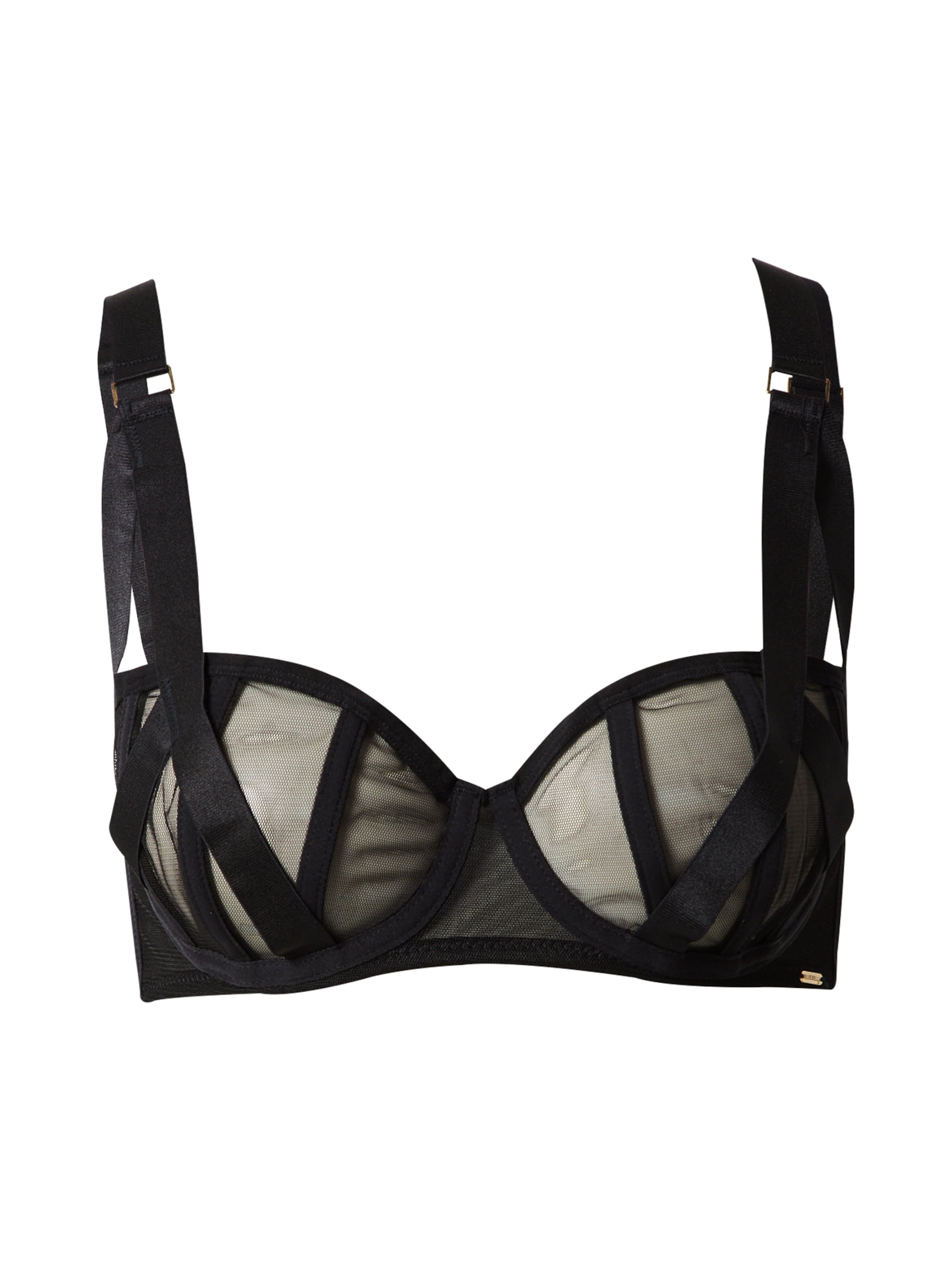 Bluebella Σουτιέν 'Karolina' σε μαύρο: μπροστά