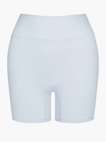 Pantalon 'Cotton High-Waist Shorts' cfab (formerly creamy fabrics) en bleu : devant