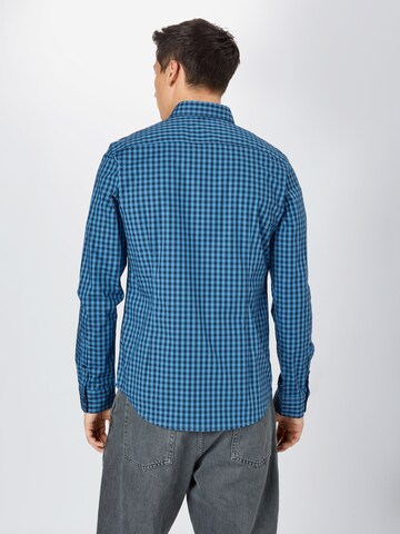 TOM TAILOR Regular Fit Hemd in Blau