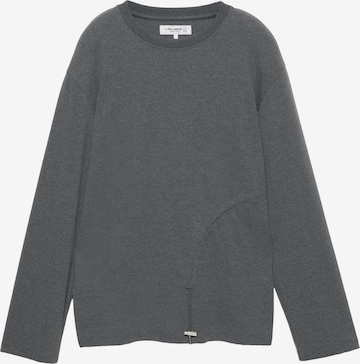 Pull&Bear Shirt in Grau: Vorderseite