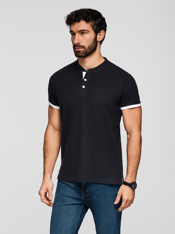 Ombre Shirt in Black