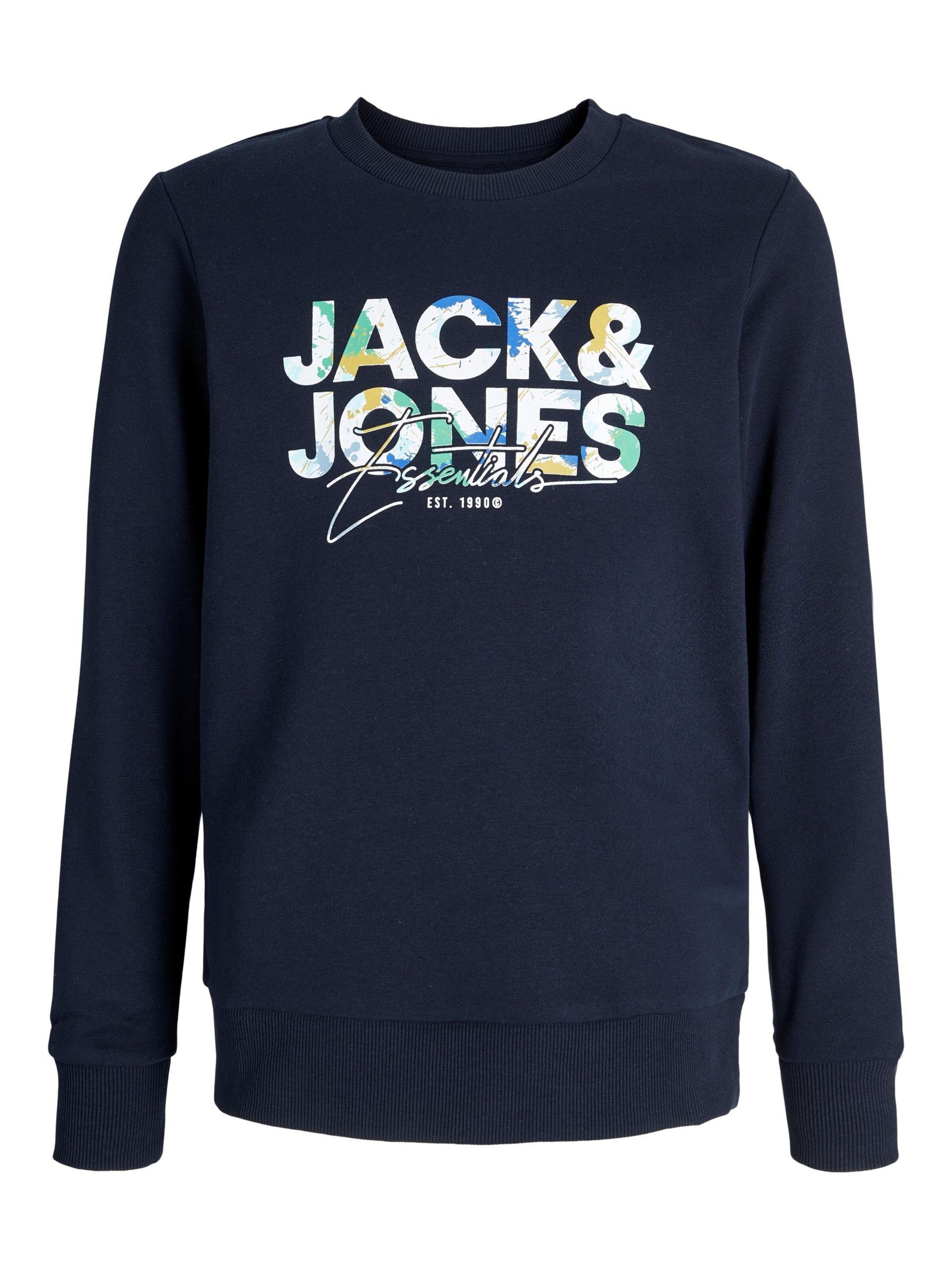Jack & Jones Junior Sweatshirt in Blue: front