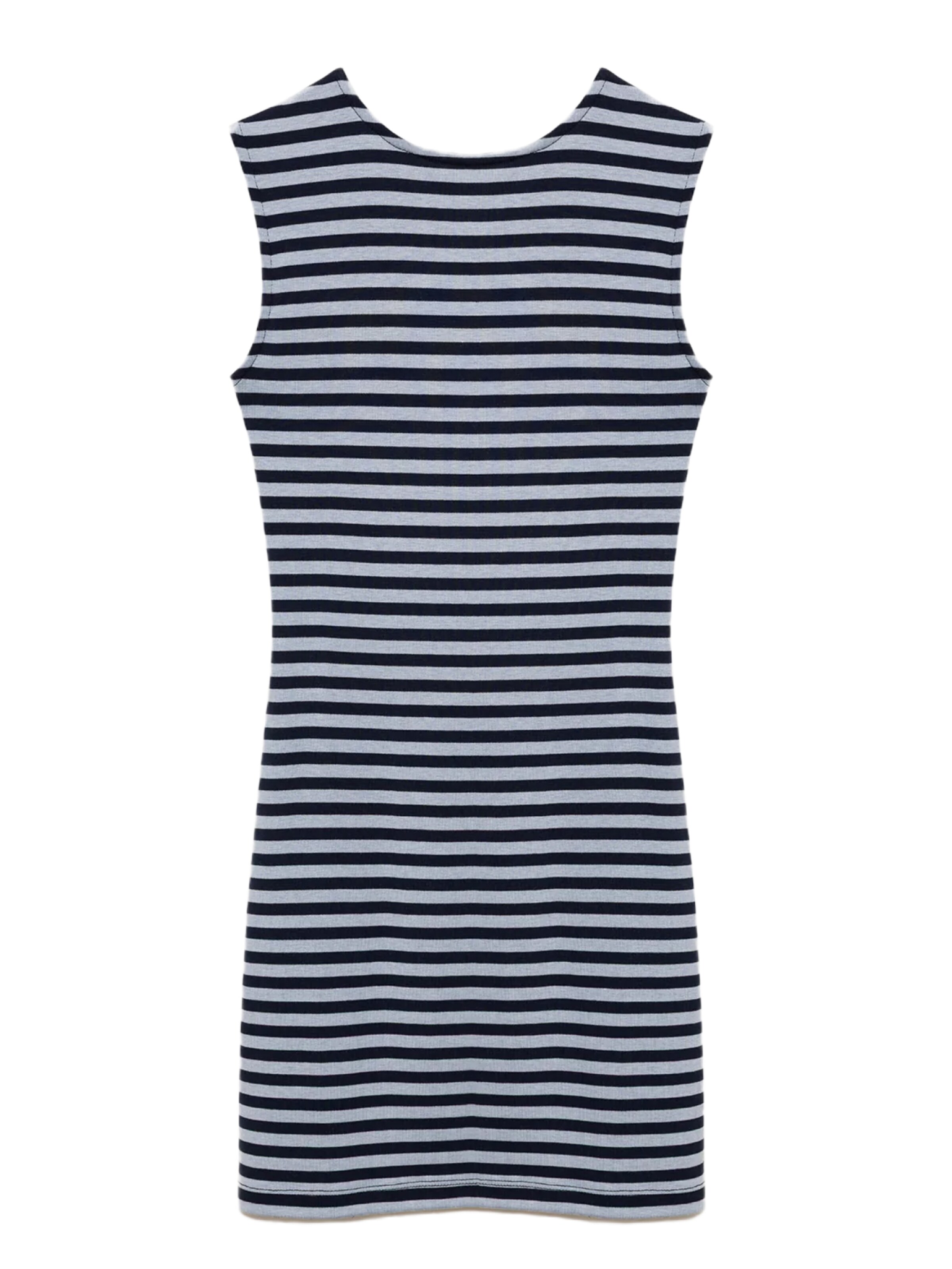 No Matter What Dress in Blue: front