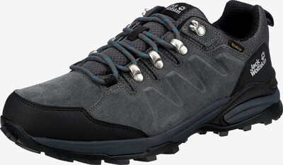 JACK WOLFSKIN Lage schoen 'Refugio' in de kleur Grijs / Zwart / Wit, Productweergave