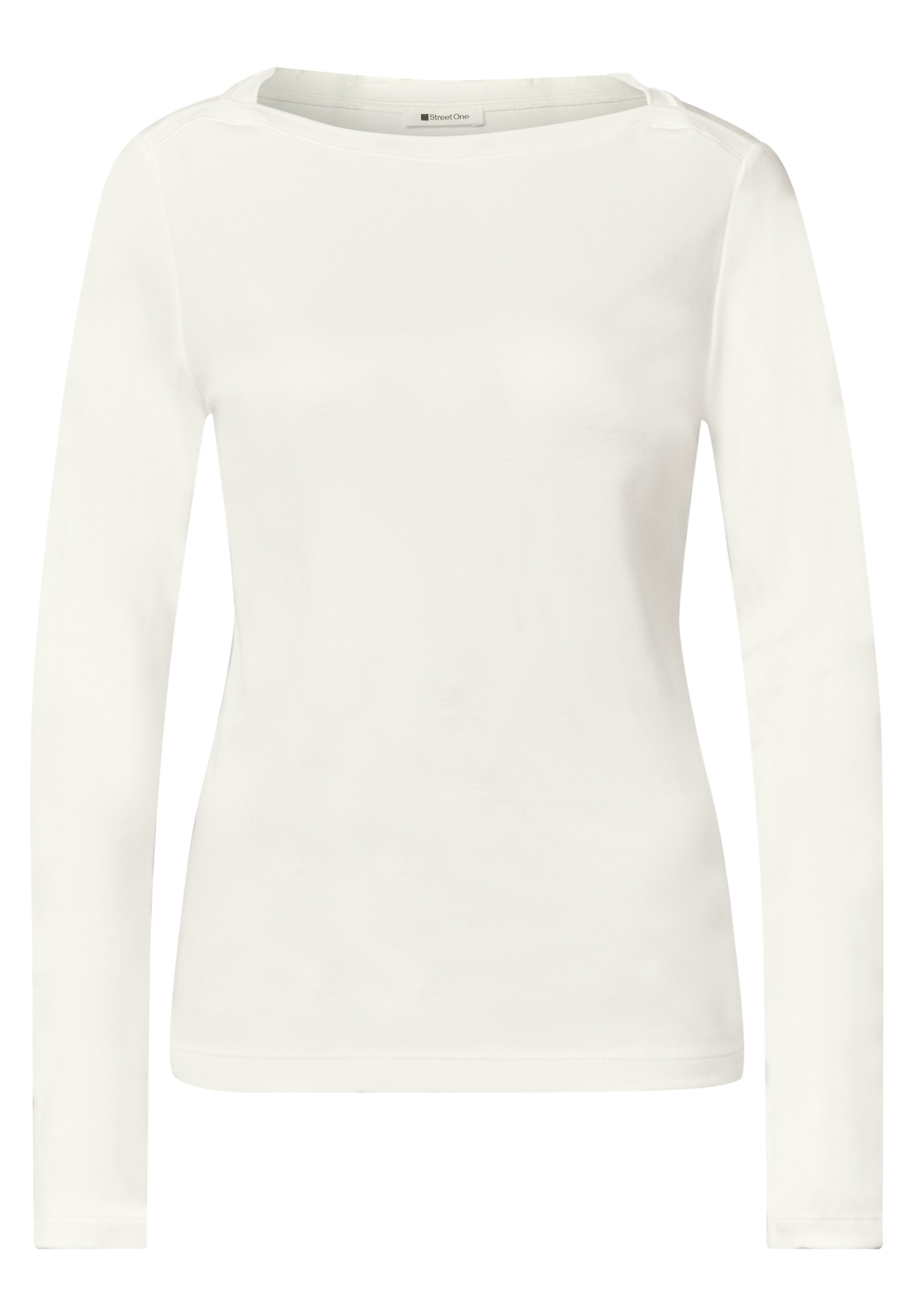 STREET ONE Shirt in White: front