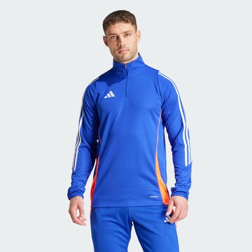 ADIDAS PERFORMANCE Спортивный свитшот 'Tiro 24' в Синий: спереди